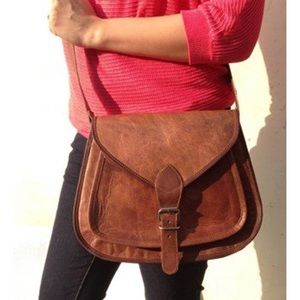 Handmade Leather purse - used once